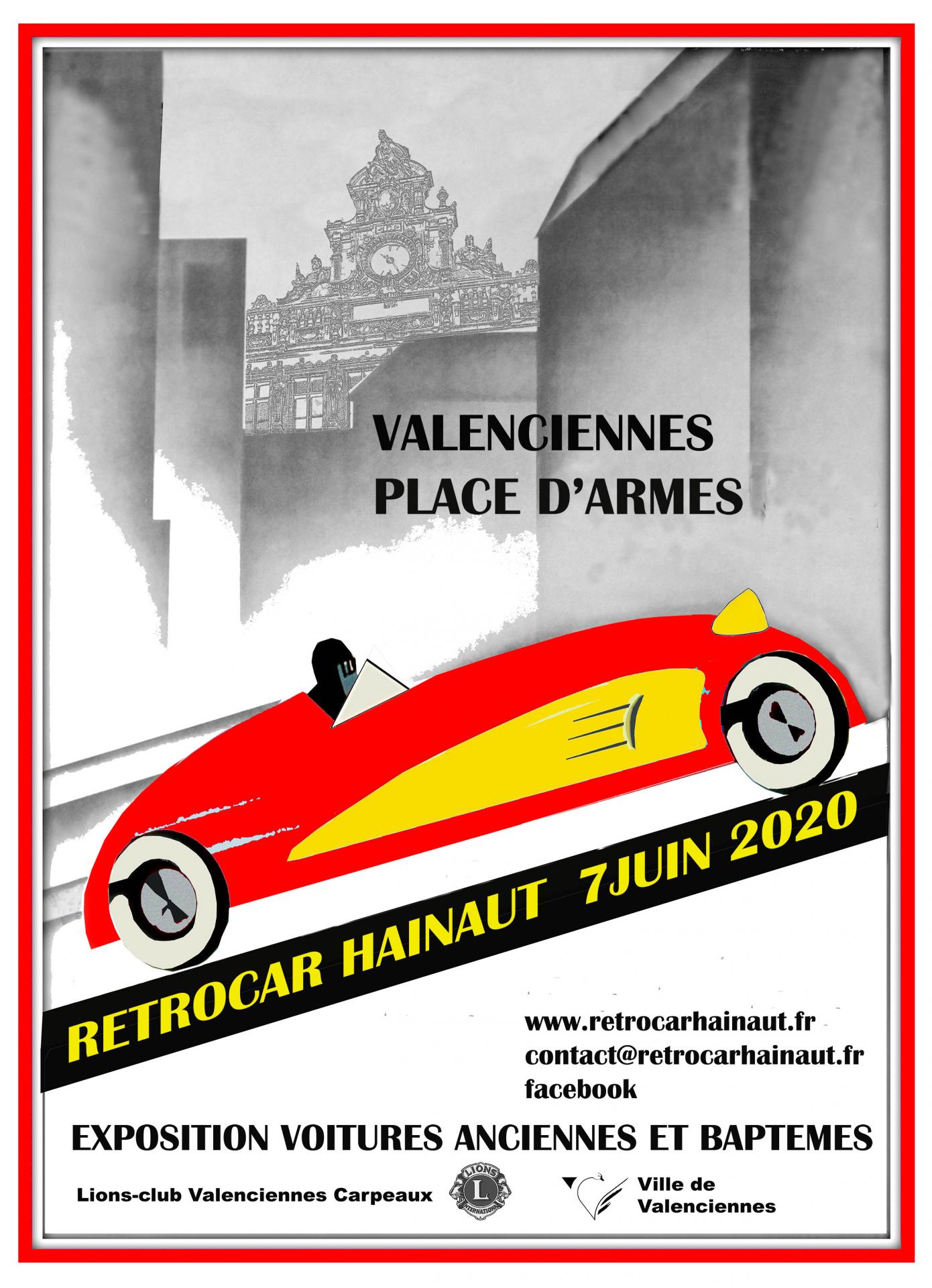 Affiche retrocar 2020