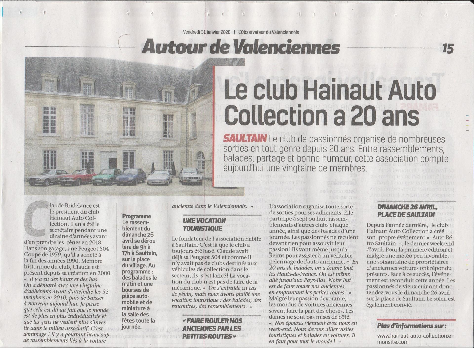 l'observateur du val le 01 02 2020
