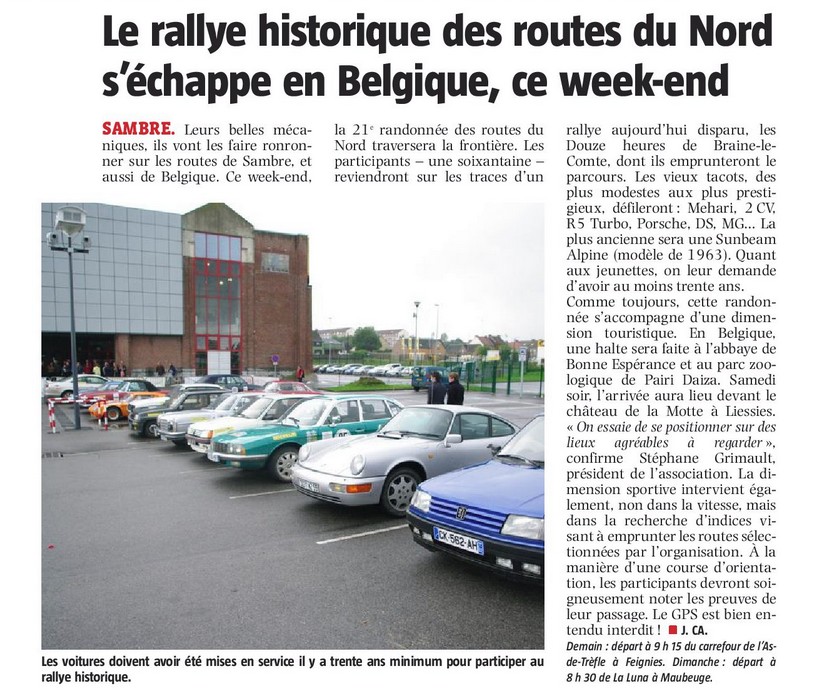 Rallye des routes du nord