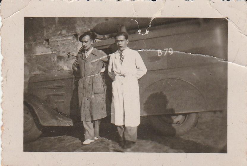 Peugeot 201 gazogene PTT 1944