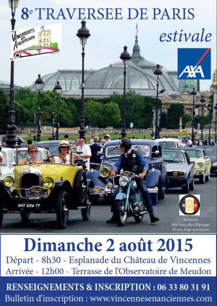 Traversee de paris 2 aout 2015